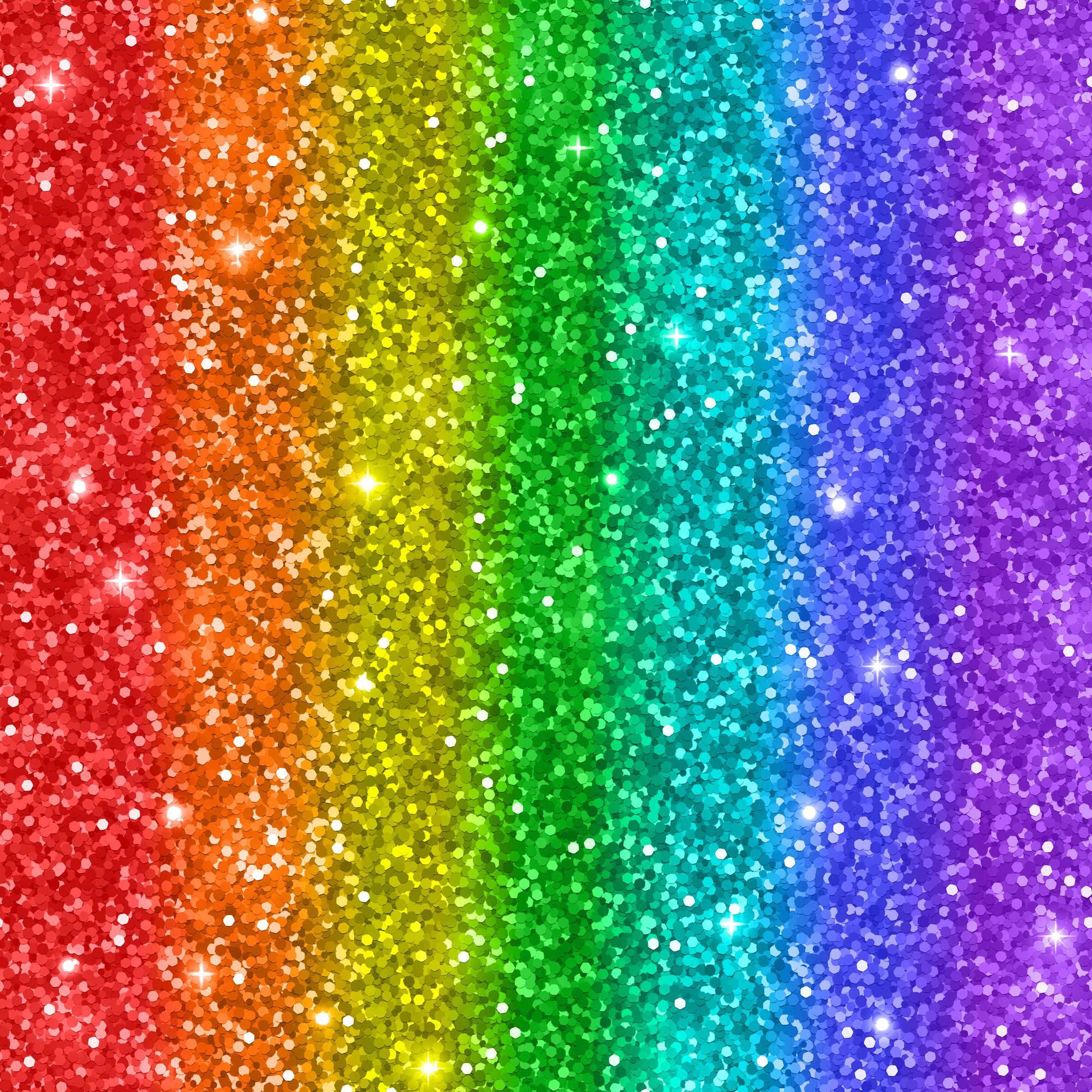 Rainbow Glitter Background 